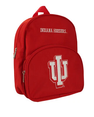Mini mochila escolar NCAA College Youth Kids Indiana Hoosiers, roja Foto 1 de 4