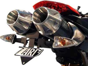DUCATI HYPERMOTARD 1100 ZARD ITALIA TOP GUN STEEL RACING EXHAUST SILENCER ITALY - Picture 1 of 6