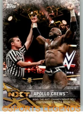 2017 NXT #7 Apollo Crews - Image 1 of 2