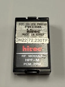 Hitec 72mhz Channel 22 72.230 RC Remote Control Airplane Transmitter Module - Picture 1 of 1