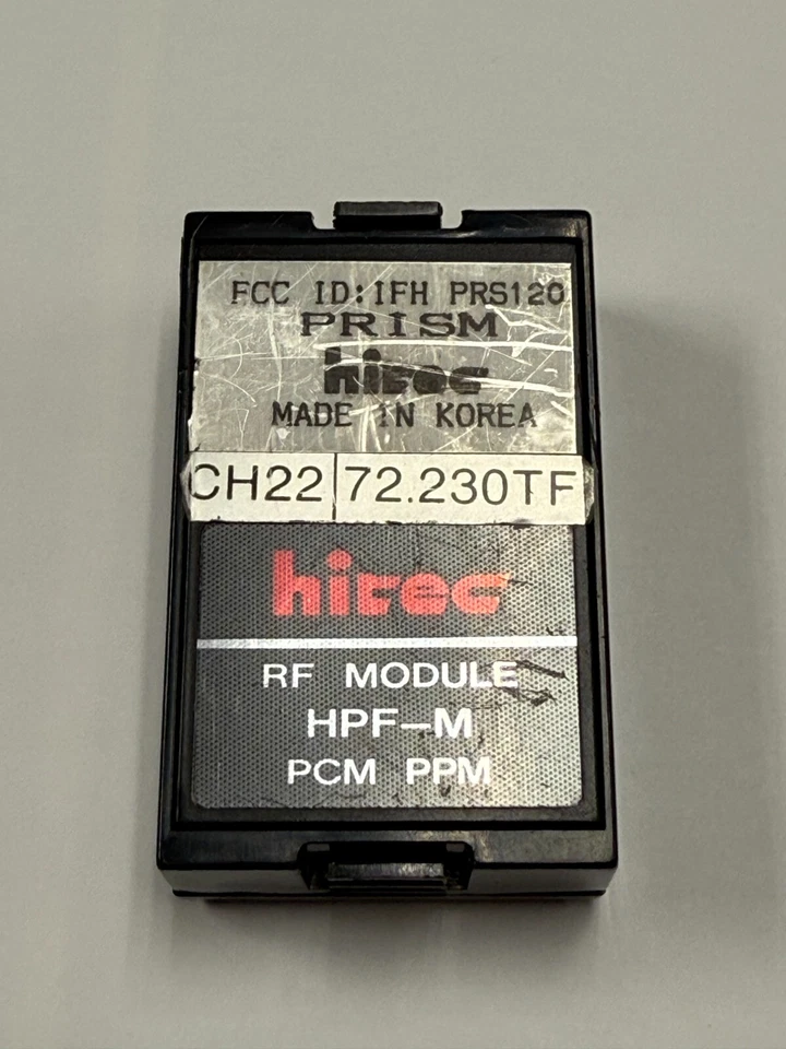 Hitec 72mhz Channel 22 72.230 RC Remote Control Airplane Transmitter Module - Image 1 of 1