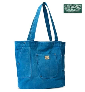 Polo Ralph Lauren Polo Country Unisex Canvas Workwear Tote Bag New With Tags - Picture 1 of 4