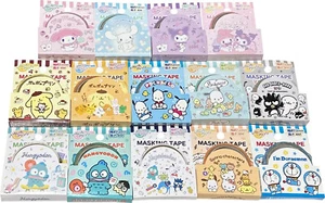 Sanrio,Doraemon Masking Tape 157m(L) 0.47(W) Sticker Decoration Stationery Japan - Picture 1 of 38