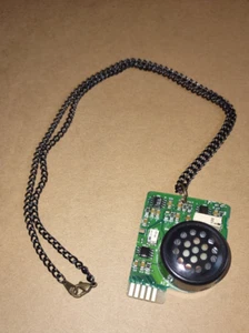 Steampunk Anhänger Halskette Schmuck / mit Computerplatine Teil. - Bild 1 von 6