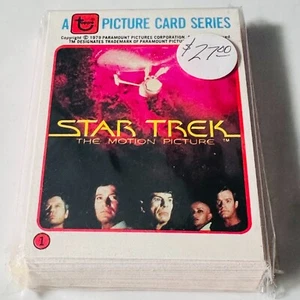 Star Trek Motion Picture Topps 1979 Trading Cards Rainbo Bread 33 carte set completo - Foto 1 di 4