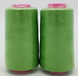 2-Pack Big Spools Sewing Serger Quilting Multi Purpose T27 Thread 6000 YDS Cone - Picture 1 of 64
