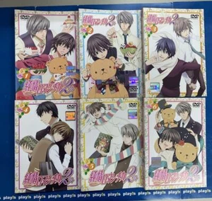 Junjo Romantica 2 DVD Set, All 6 Volumes, Rental, No Case, Cleaned Discs, Used - Picture 1 of 1