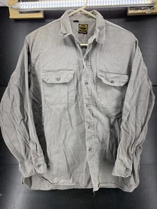 VTG Washington Dee Cee Sanforized Shirt Size Medium 16 Work Long Sleeve Gray - Picture 1 of 6