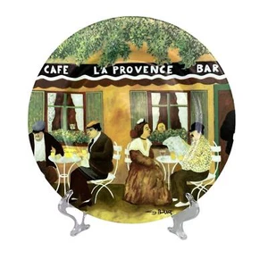 Piatto Guy Buffet 'Cafe La Provence' 10 7/8" - Foto 1 di 7
