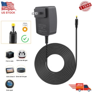 15W Power Charger For Amazon Echo Dot 3rd / 4th Gen Alexa Echo Spot Fire TV Tube - Picture 1 of 12