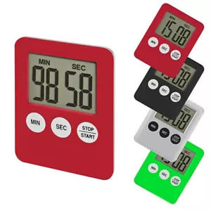 Großer digitaler LCD Küche Kochen Timer Countdown Up Uhr Wecker magnetisch - Bild 1 von 7