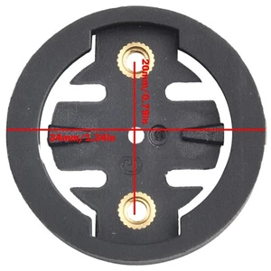 Bicicletta Attacco Manubrio Tappo Superiore Computer Supporto for Garmin Edge - Foto 1 di 6