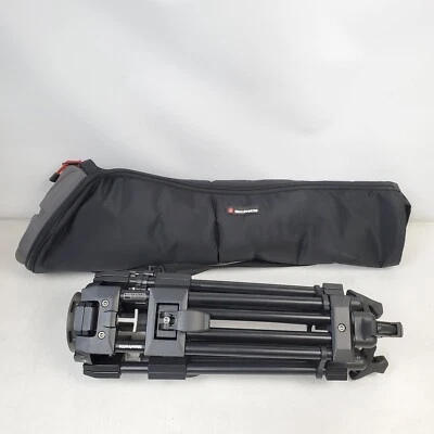 Manfrotto 350SHMVB Mini-PRO Video Tripod Legs with MBAG80P Tripod Case Bag - Image 1 of 4