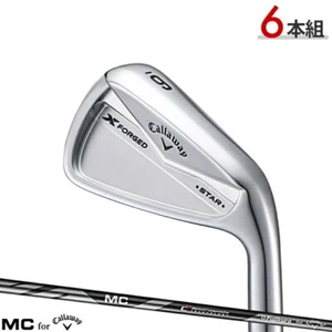 Callaway X FORGED STAR 2024 Iron Set 5-9+Pw Fujikura MC Flex-S 6pcs Right-Handed - Picture 1 of 11