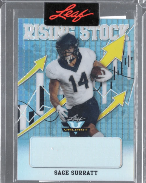 2022 Leaf Valiant Sage Surratt Rising Stock 1/1 Unsigned Proof - Image 1 of 1