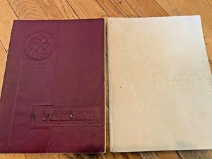 LOTE DE ANUARIO Milford High School 1959 1960 Wepawaug de colección Connecticut nueva foto CT - Imagen 1 de 12