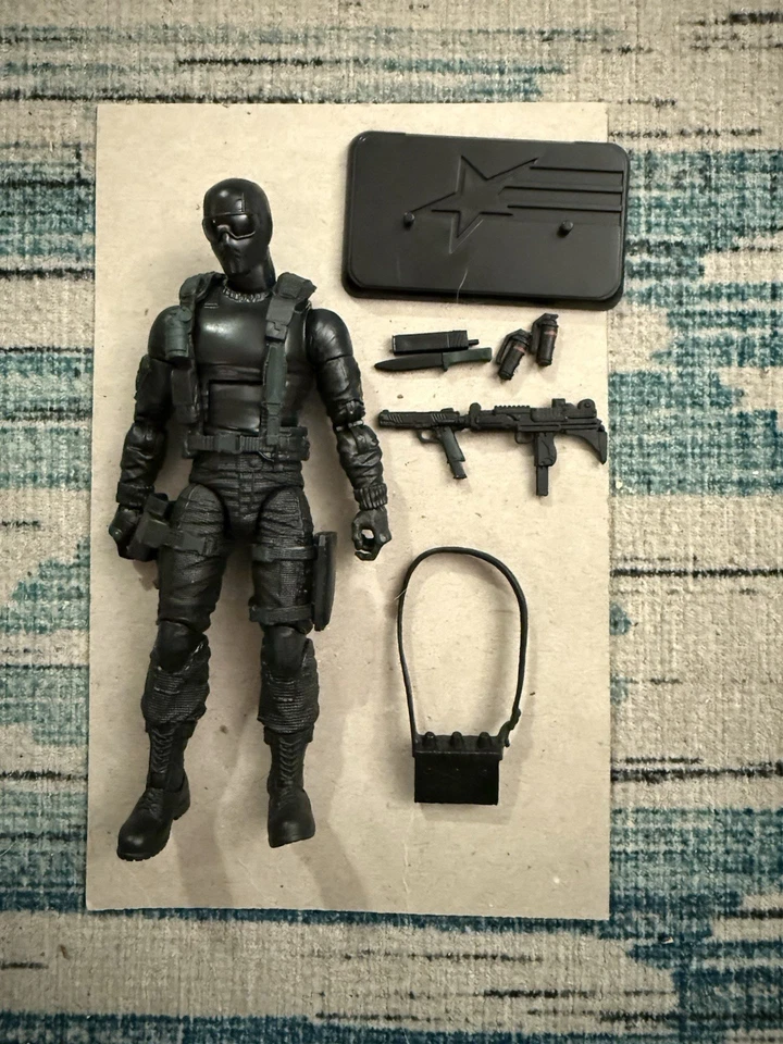 Hasbro G.I. Joe Classified Series Retro Cardback Snake Eyes Oficial - Sin Caja Foto 1 de 1
