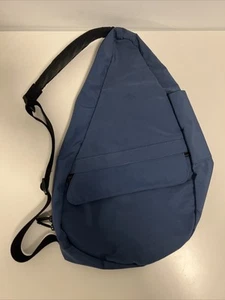 Large LL BEAN AMERIBAG Sling Bag Backpack Black Fabric Shoulder Healthy Back - Picture 1 of 9