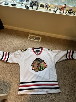 Blackhawks Reebok Premier Jersey Size XL - Image 1 of 2