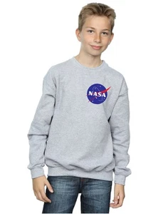 NASA Boys Classic Insignia Pocket Logo Sweatshirt - Picture 1 of 21