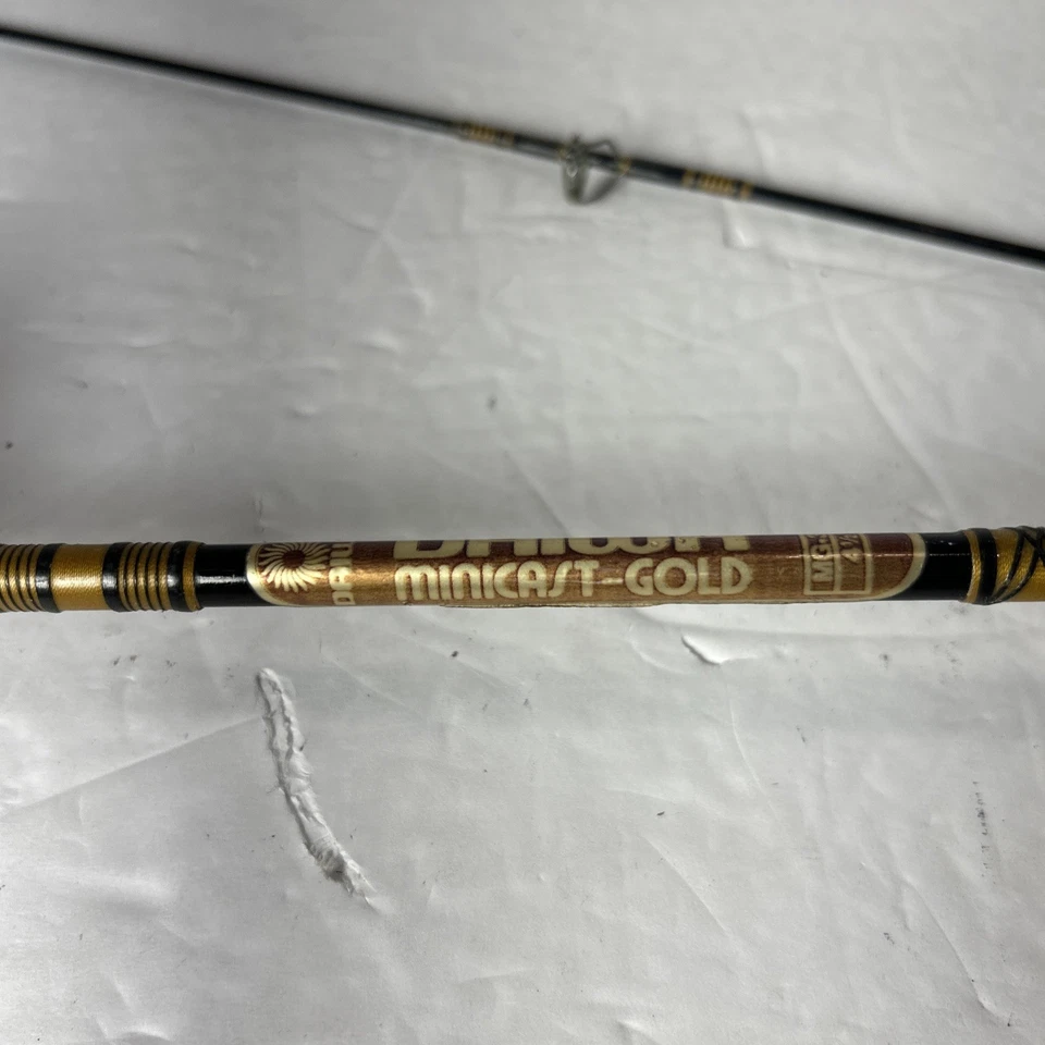 Daiwa Minicast Gold Ultra Light 4 1/2 ft. Casting Rod 2-Piece MG-38 - Image 1 of 4