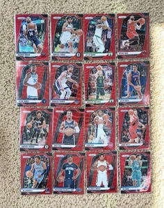 2024-25 Panini Prizm Basketball 32 Card Lot ALL RUBY RED WAVE PRIZMS ALL STARS - Picture 1 of 4