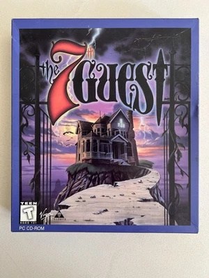 The 7th Guest 1992 PC CD-ROM Video Game Complete Big Box - Horror Adventure VGC - Image 1 of 4