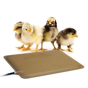 Thermo-Peep Heated Chicken Pad for Brooders and Chicken Coops, Warming Chick ... - Picture 1 of 9