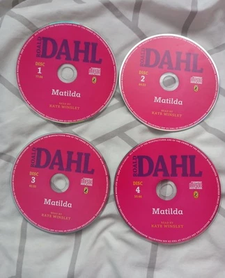 Roald Dahl - MATILDA - Audio Book - Audio CDs - Kate Winslet - VGC  - Image 1 of 4