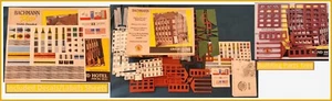 VTG BACHMANN PLUS SCALA HO GRAND HOTEL #35121 NON ASSEMBLATO CON ISTRUZIONI DECALCOMANIE - Foto 1 di 15