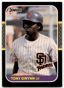1987 Donruss Tony Gwynn San Diego Padres #64