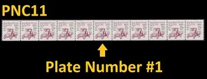 US 2125a Transportation Star Route Truck Non-profit 5.5c PNC11 #1 MNH 1986 - Picture 1 of 1