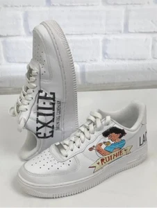 Neu mit Etikett Nike Air Force 1 Herren Ruthie LACY weiß CW2288-111 Schuhe Größe 8 - Bild 1 von 12