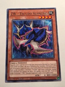 ZW - Ultimate Shield●YUGIOH●KICO●2021●RARE●PORTUGUESE●NM●BR571 - Picture 1 of 2