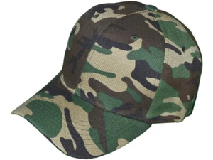 Camouflage Mütze UNISEX PASST ALLEN GRÖßEN SOMMER SPASS CAMPING OUTDOOR - Bild 1 von 2