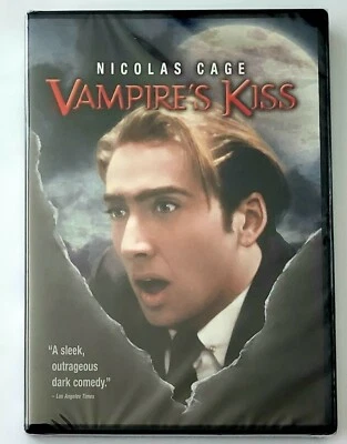 VAMPIRE'S KISS DVD Nicolas Cage Jennifer Beals, 1989 Horror Comedy Cult Classic  - Image 1 of 2