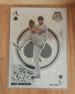 2022 MOSAIC BASEBALL ACES MAX SCHERZER#A-10 - Picture 1 of 2