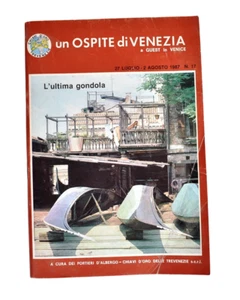 ITALIENISCHER & ENGLISCHER REISEFÜHRER un OSPITE di VENEZIA zu Gast in Venedig August 1987 - Bild 1 von 2