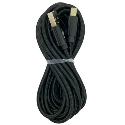 10Ft USB Charger Cable Data Sync Charging Cord For Apple iPhone 13 12 11 XR 8 7 - Image 1 of 4