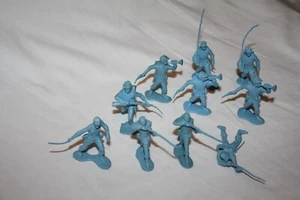 Vintage Marx 54mm First Issue Union Soldier Infantry (10x) Figures dec24 #14 - Picture 1 of 4