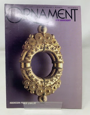 Ornament-Ancient-Contemorary-Ethnic Magazine Autumn 1986 Vol 10 No 1 - Image 1 of 4