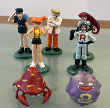 Vintage Pokemon TOMY CGTSJ Trainers Lot 8 Misty Oak Jenny James & + Team Rocket