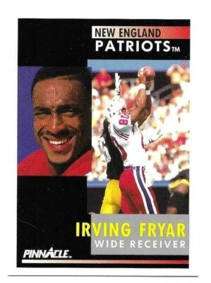 IRVING FRYAR 1991 PINNACLE CARD NEAR MINT+ CONDITION - Image 1 of 2