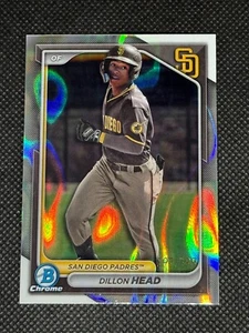 2024 Bowman Chrome Prospects Dillon Head refractor de lava #/399 BCP-109 - Imagen 1 de 2