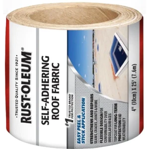 4 in. x 25 inch Roof Patch Self Adhering Tape 6-Pack Peel-and-Stick Repair Unit - Picture 1 of 2