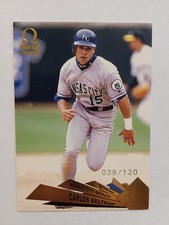 2000 Pacific Omega Carlos Beltran Gold Card #66  38/120