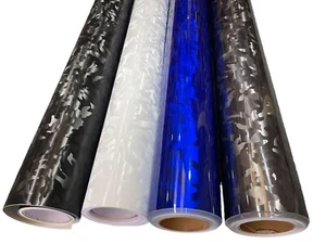 Auto Vinyl Wrap Folie Aufkleber geschmiedet Carbon Aufkleber Luftblasenfrei Verpackung UK - Bild 1 von 46