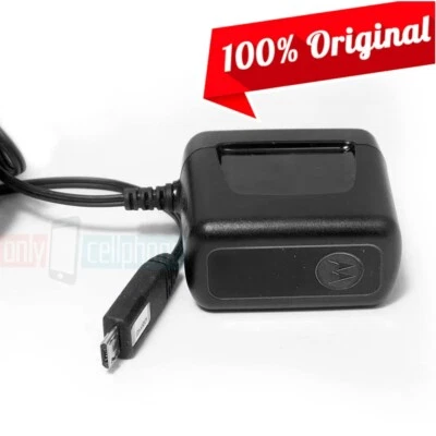 Original Motorola SPN5334A Micro-USB Wall Charger Power Adapter Droid Atrix Defy - Image 1 of 4
