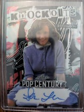 LEA THOMPSON 2023 LEAF Pop Century Metal Knockouts AUTO Autograph 1/5 Card 