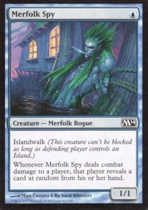 MERFOLK SPY 62/249 CORE SET 2014 M14 MTG MAGIC LP - Picture 1 of 1